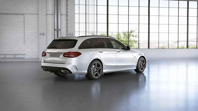 Mercedes-Benz C-KLASSE Estate 300 e Business Solution AMG Limited | Trekhaak | Night | 360 graden camera | Multibeam | Sfeerverlichting |