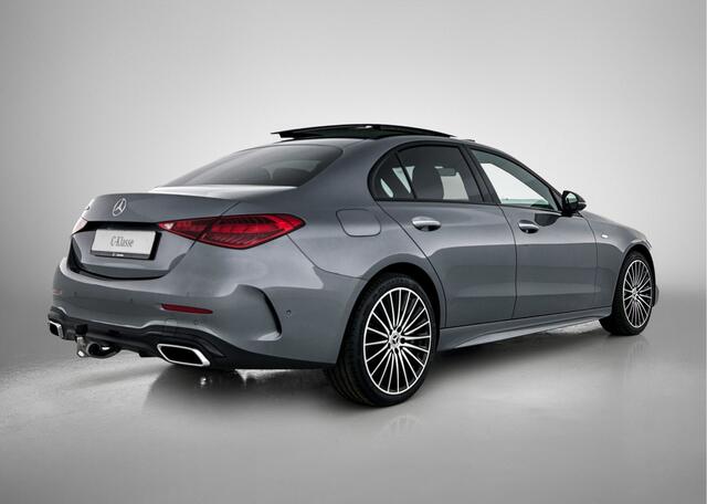 Mercedes-Benz C-KLASSE 300 e Business Solution AMG | Trekhaak | Nightpakket | Comfortpakket Plus | Parkeerpakket met 360°-camera | Antidiefstalpakket GUARD 360° Plus | Memorypakket | KEYLESS GO | Spiegelpakket |