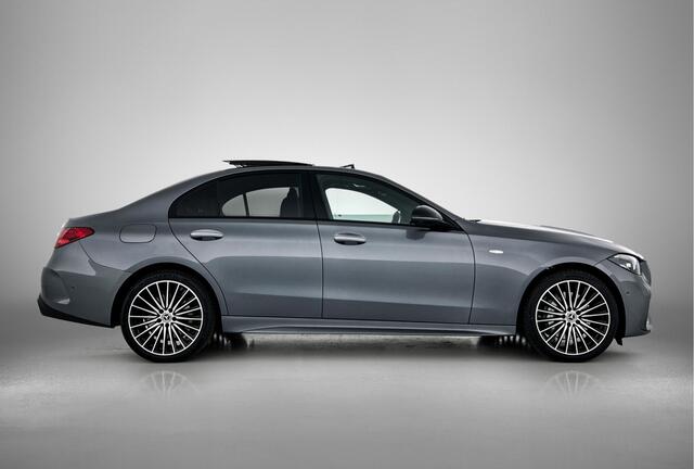 Mercedes-Benz C-KLASSE 300 e Business Solution AMG | Trekhaak | Nightpakket | Comfortpakket Plus | Parkeerpakket met 360°-camera | Antidiefstalpakket GUARD 360° Plus | Memorypakket | KEYLESS GO | Spiegelpakket |