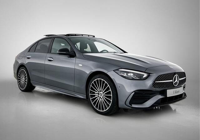 Mercedes-Benz C-KLASSE 300 e Business Solution AMG | Trekhaak | Nightpakket | Comfortpakket Plus | Parkeerpakket met 360°-camera | Antidiefstalpakket GUARD 360° Plus | Memorypakket | KEYLESS GO | Spiegelpakket |