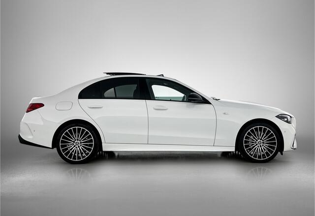 Mercedes-Benz C-KLASSE 300 e Business Solution AMG | Trekhaak | Nightpakket | Parkeerpakket met 360°-camera | Memorypakket | Dodehoekassistent | Antidiefstalpakket GUARD 360° Plus | USB-pakket | Spiegelpakket | KEYLESS GO |