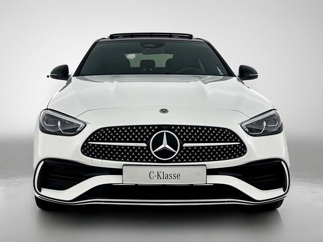 Mercedes-Benz C-KLASSE 300 e Business Solution AMG | Trekhaak | Nightpakket | Parkeerpakket met 360°-camera | Memorypakket | Dodehoekassistent | Antidiefstalpakket GUARD 360° Plus | USB-pakket | Spiegelpakket | KEYLESS GO |