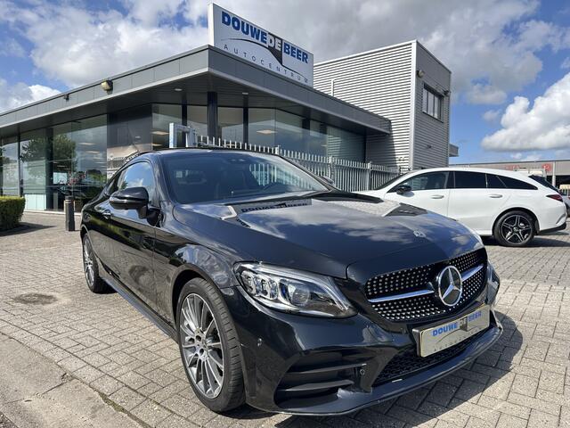 Mercedes-Benz C-KLASSE Coupé 180 AMG Line Night Pano-Dak | Keyless | Burmester | Stoelverw.