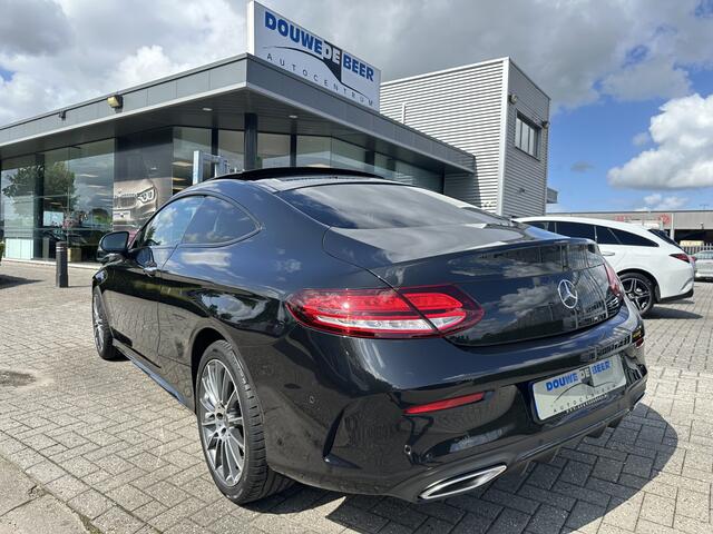 Mercedes-Benz C-KLASSE Coupé 180 AMG Line Night Pano-Dak | Keyless | Burmester | Stoelverw.