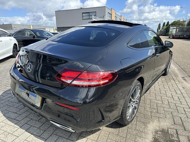 Mercedes-Benz C-KLASSE Coupé 180 AMG Line Night Pano-Dak | Keyless | Burmester | Stoelverw.