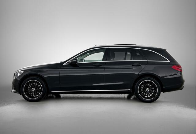 Mercedes-Benz C-KLASSE Estate 180 Business Solution Avantgarde Panoramadak | multi spaaks lichtmetalen velgen | Navigatie | parking support | Inclusief 24 maanden MB Certified garantie voor Europa.