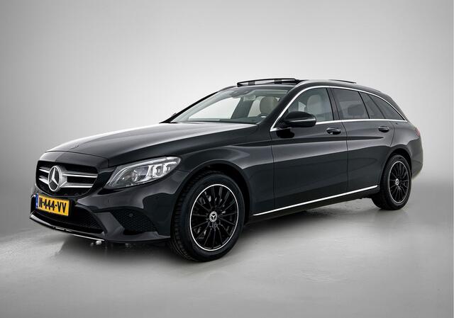 Mercedes-Benz C-KLASSE Estate 180 Business Solution Avantgarde Panoramadak | multi spaaks lichtmetalen velgen | Navigatie | parking support | Inclusief 24 maanden MB Certified garantie voor Europa.