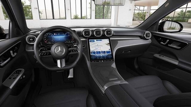 Mercedes-Benz C-KLASSE 300 e Business Solution AMG | Panoramadak | Night pakket | Multispaaks |