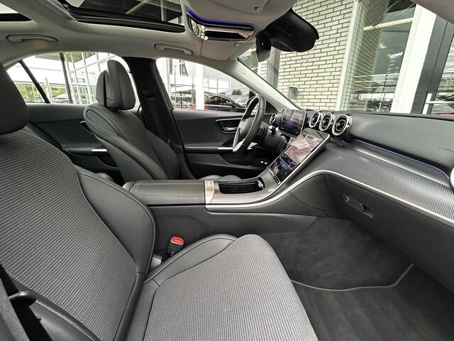 Mercedes-Benz C-KLASSE 300 e Luxury Line | Panoramadak | Trekhaak | Stoelverwarming