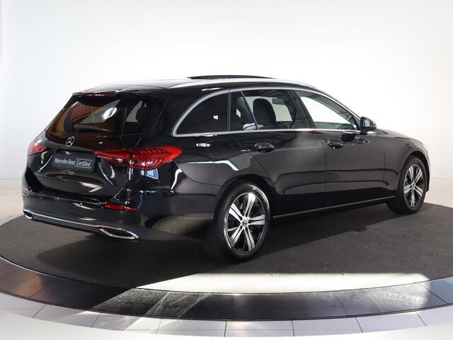 Mercedes-Benz C-KLASSE Estate 300 e Business Line | Panoramadak | Verwarmd stuur | Memory stoelen | Getint glas |