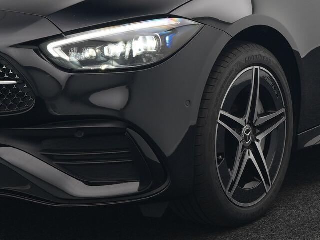 Mercedes-Benz C-KLASSE Estate 300 e AMG Line Plug In Hybrid 320pk Dealer O.H NIEUW MODEL PHEV | Panodak | 360 Camera | Adaptive Cruise | Lederen Sportstoelen Massage & Memory | Sfeerverlichting | Keyless | Navigatie | Virtual | DAB |