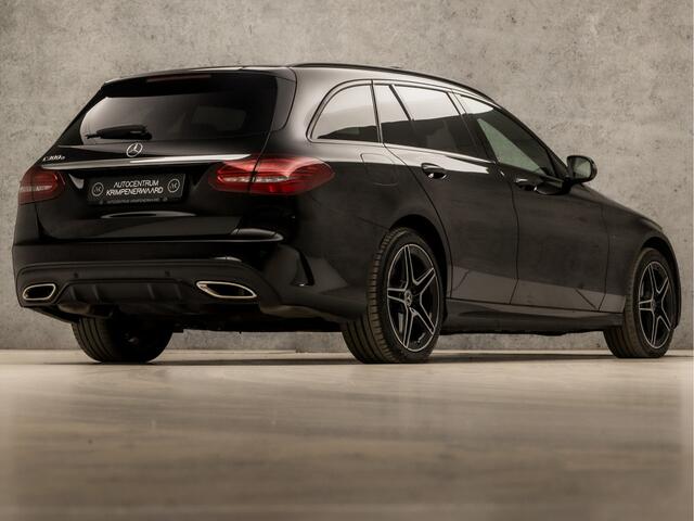 Mercedes-Benz C-KLASSE Estate 300 e Business Solution AMG 320Pk Automaat (PANORAMADAK, APPLE CARPLAY, SFEERVERLICHTING, CAMERA, LEDER/ALCANTARA, SPORTSTOELEN, GETINT GLAS, ELEK ACHTERKLEP, CRUISE, NIEUWSTAAT)