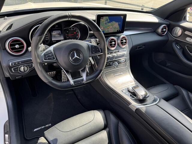 Mercedes-Benz C-KLASSE Estate AMG 63 | Burmester | Geheugenstoelen | Sportuitlaat | Designo Kleur | Kruisspaak Velgen | Adapt. Cruise Control | Alcantara Stuurwiel | Rijklaarprijs!