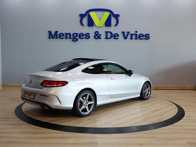 Mercedes-Benz C-KLASSE Coupé 180 Ambition AMG line | Airco ECC | Burmester | Panorama | Stoelverwarming | Cruise Control | NAP | Isofix