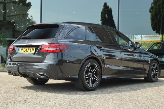 Mercedes-Benz C-KLASSE ESTATE 220D AUT. PREMIUM PLUS PACK NIGHT EDITION AMG | FULL-LED | TREKHAAK | CARPLAY | CAMERA | AMBIENT LIGHT
