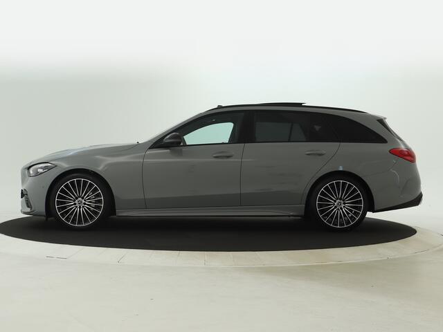Mercedes-Benz C-KLASSE Estate 180 Business Solution AMG | Trekhaak | Nightpakket | Parkeerpakket met 360°-camera | KEYLESS GO | Dodehoekassistent | Antidiefstalpakket GUARD 360° Plus | EASY PACK achterklep | USB-pakket | Memorypakket |