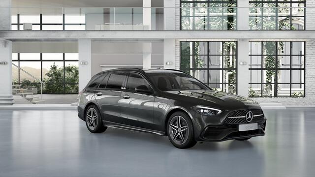 Mercedes-Benz C-KLASSE Estate 300 e Business Solution AMG | Nightpakket | Trekhaak | Comfortpakket Plus | Parkeerpakket met 360°-camera | KEYLESS GO | Memorypakket | EASY PACK achterklep | USB-pakket plus | Antidiefstalpakket GUARD 360° Plus |