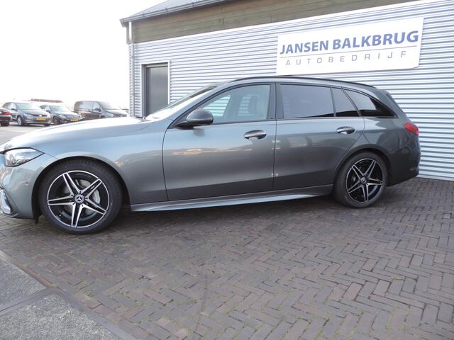 Mercedes-Benz C-KLASSE Estate 200 d AMG Line vol vol panoramadak night pakket
