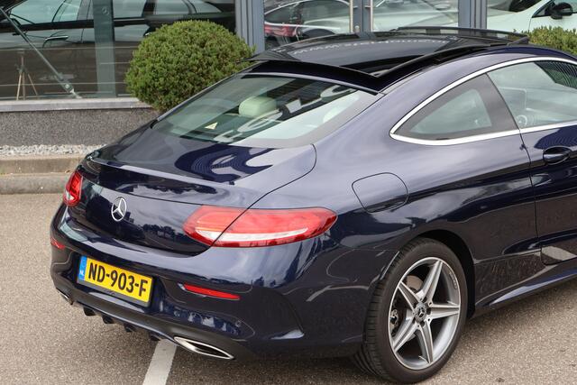 Mercedes-Benz C-KLASSE Coupé 200 Ambition l Panoramadak l Beige Leder Interieur l Camara l Stoelverwarming l Airco l