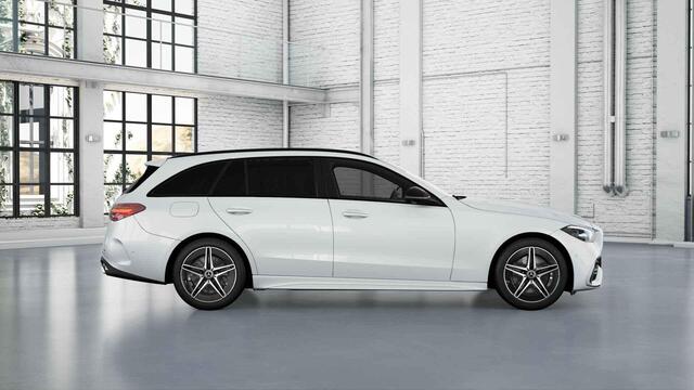 Mercedes-Benz C-KLASSE Estate 200 Launch Edition AMG Line | Night | Panoramadak | Lederen bekleding | Digital Lifght | Rijassistentie Plus |
