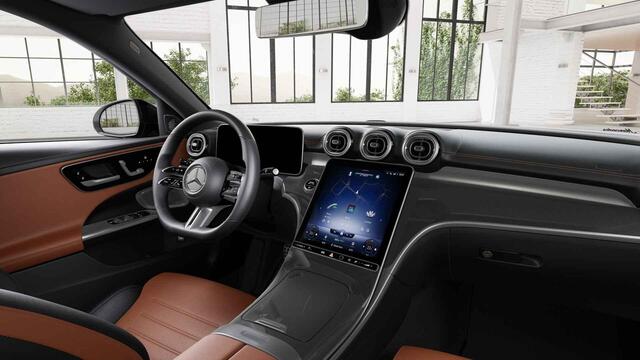 Mercedes-Benz C-KLASSE Estate 200 Launch Edition AMG Line | Night | Panoramadak | Lederen bekleding | Digital Lifght | Rijassistentie Plus |
