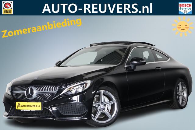 Mercedes-Benz C-KLASSE Coupé 180 AMG Line / Opendak / Leder / Navi / LED