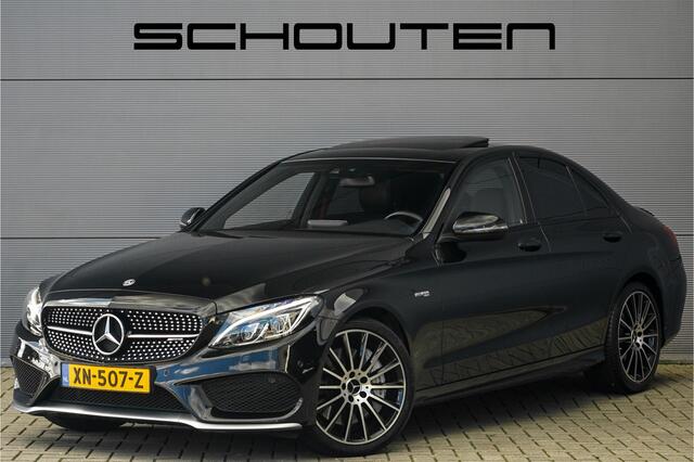 Mercedes-Benz C-KLASSE AMG 43 4MATIC Pano Night Stoelverw 19"