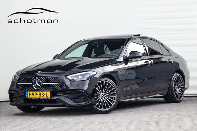 Mercedes-Benz C-KLASSE 300 e AMG Premium, Pano, Head-Up, Memory, Nightpakket 2022