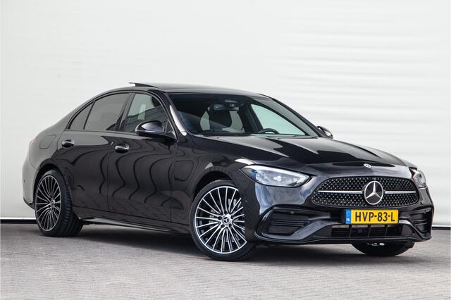 Mercedes-Benz C-KLASSE 300 e AMG Premium, Pano, Head-Up, Memory, Nightpakket 2022