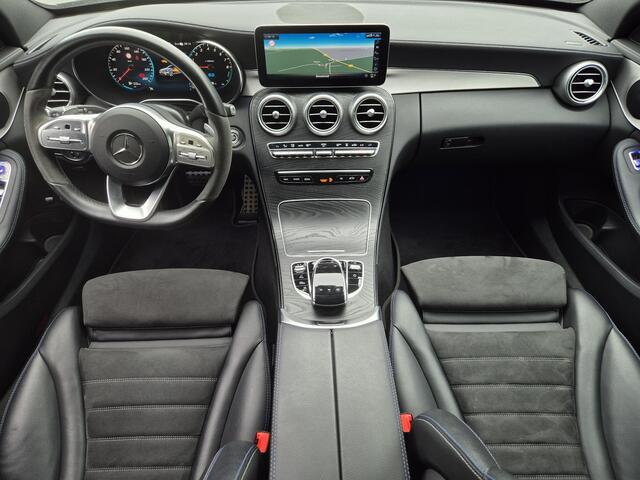 Mercedes-Benz C-KLASSE Estate 300 e Business Solution AMG Limited Automaat / Business Plus-pakket / Allseason banden / Trekgewicht 1800 kg / Glazen schuif- en kanteldak / Rondomzicht camera / Elektrische achterklep