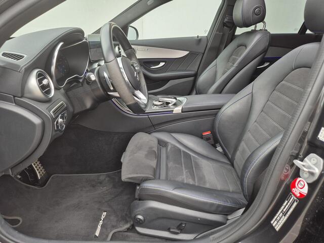Mercedes-Benz C-KLASSE Estate 300 e Business Solution AMG Limited Automaat / Business Plus-pakket / Allseason banden / Trekgewicht 1800 kg / Glazen schuif- en kanteldak / Rondomzicht camera / Elektrische achterklep