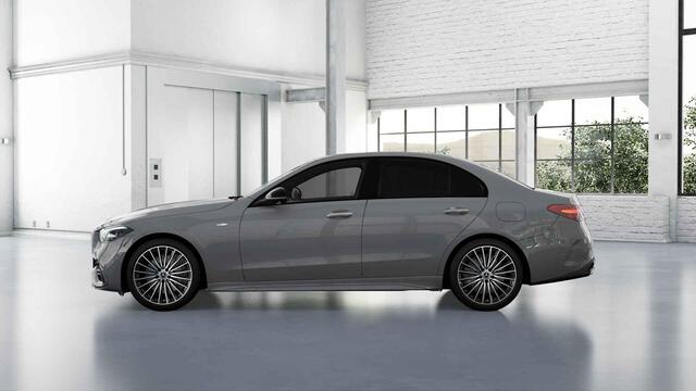 Mercedes-Benz C-KLASSE 300e Business Solution AMG | Panoramaschuifdak | Head-up display | Night | Premium Plus | Burmester | 19" multispaaks AMG velgen | Comfortsluiting |