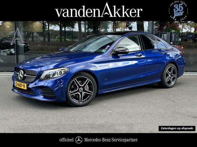 Mercedes-Benz C-KLASSE 180 AMG // Panoramadak // MultiBeam LED // Nightpakket // Digitaal Dashbord // Carplay // Sfeerverlichting