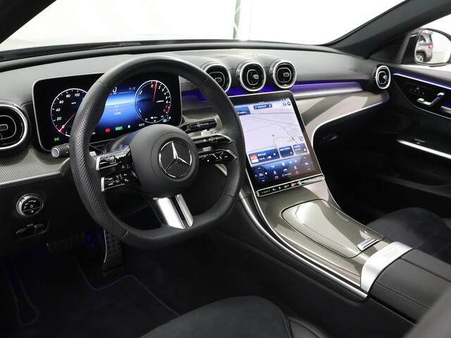 Mercedes-Benz C-KLASSE 300e Estate AMG Line | Panoramadak | Sfeerverlichting | Memory stoelen | Achteruitrijcamera | Apple Carplay |