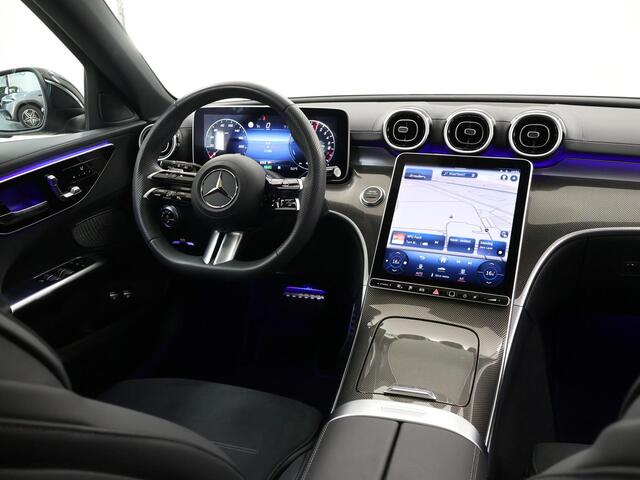 Mercedes-Benz C-KLASSE 300e Estate AMG Line | Panoramadak | Sfeerverlichting | Memory stoelen | Achteruitrijcamera | Apple Carplay |
