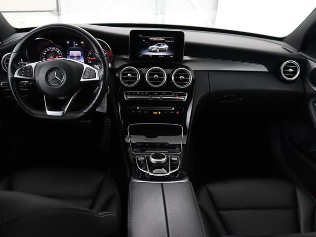 Mercedes-Benz C-KLASSE 180 AMG Sport Edition | Stoelverwarming | Camera | Leder | Navigatie | Full LED | Park Assist | Climate control | Bluetooth