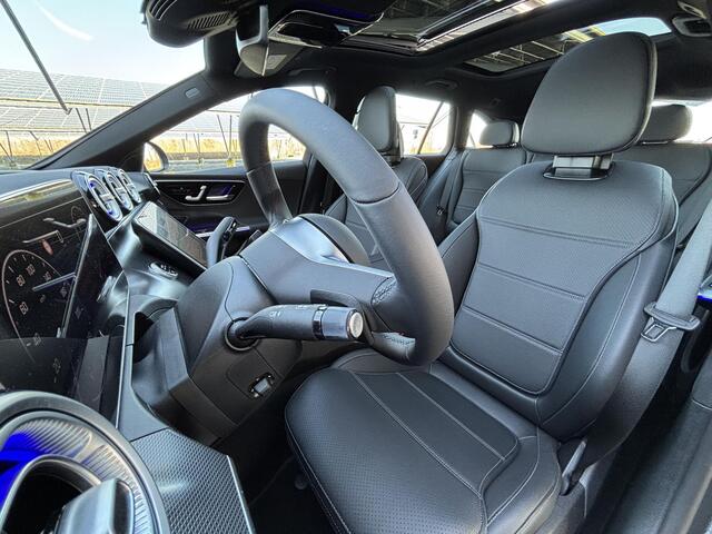 Mercedes-Benz C-KLASSE 180 Luxury Line | Panoramadak | Apple Car Play | LED | Stoelverwarming | 18" lichtmetalen velgen |
