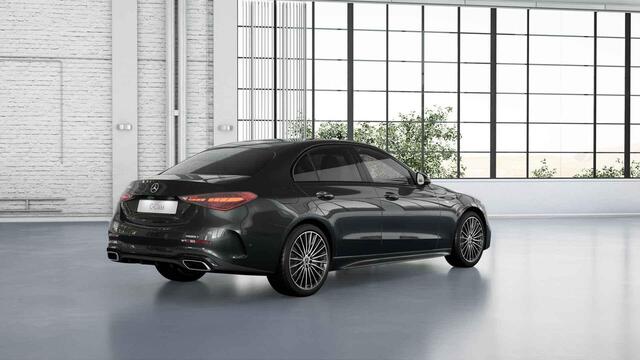 Mercedes-Benz C-KLASSE 300e Business Solution AMG | Panoramaschuifdak | Nightpakket | 360°-camera | DIGITAL LIGHT | 19" multispaaks AMG velgen |