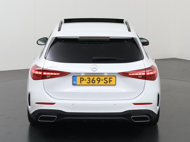 Mercedes-Benz C-KLASSE Estate 200 Launch Edition AMG Line | Night | Panoramadak | Lederen bekleding | Digital Lifght | Rijassistentie Plus |
