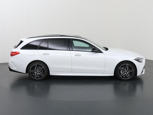 Mercedes-Benz C-KLASSE Estate 200 Launch Edition AMG Line | Night | Panoramadak | Lederen bekleding | Digital Lifght | Rijassistentie Plus |