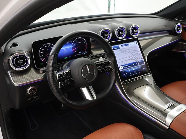 Mercedes-Benz C-KLASSE Estate 200 Launch Edition AMG Line | Night | Panoramadak | Lederen bekleding | Digital Lifght | Rijassistentie Plus |
