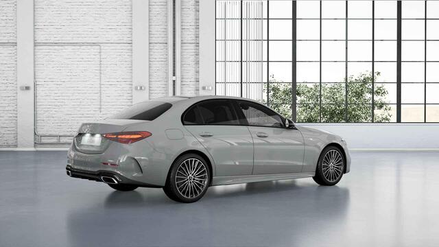 Mercedes-Benz C-KLASSE 300e Business Solution AMG | Panoramaschuifdak | DIGITAL LIGHT | Nightpakket | 19" multispaaks Velgen | 360° camera | Dodehoekassistent |