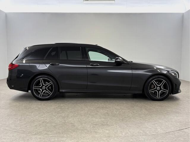 Mercedes-Benz C-KLASSE 180 AMG 157PK Pano LED Camera Virtual Clima Cruise Navi PDC 18''LMV