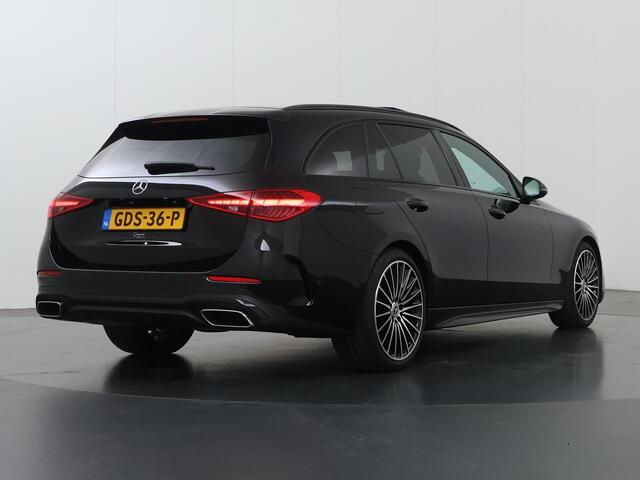 Mercedes-Benz C-KLASSE Estate 180 AMG Night | Panoramadak | 19 inch lichtmetalen velgen | Massage stoelen | Memory pakket | Night Pakket | Sfeerverlichting |