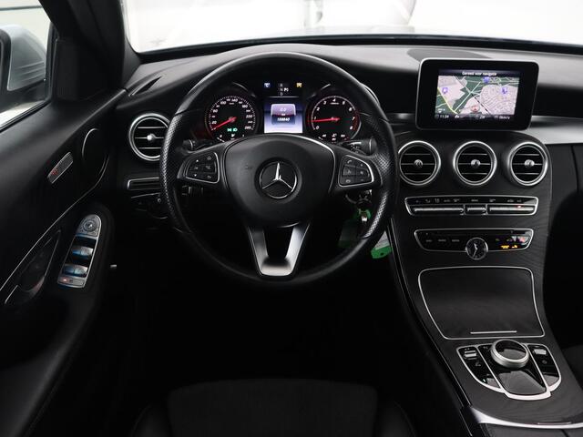 Mercedes-Benz C-KLASSE 180 Avantgarde | Stoelverwarming | Half leder | Park Assist | Navigatie | Full LED | Cruise control | Comfortstoelen | Climate control