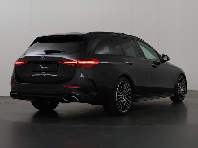 Mercedes-Benz C-KLASSE Estate 180 Business Solution AMG | Panoramadak | Trekhaak | Digital Light | Memory stoelen | Actieve dodehoek | 360 camera | Trekhaak | Night pakket | Apple carplay