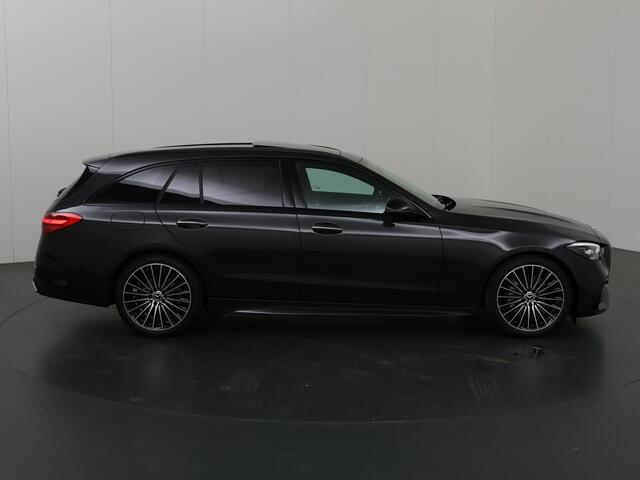 Mercedes-Benz C-KLASSE Estate 180 Business Solution AMG | Panoramadak | Trekhaak | Digital Light | Memory stoelen | Actieve dodehoek | 360 camera | Trekhaak | Night pakket | Apple carplay