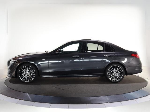Mercedes-Benz C-KLASSE 300e Business Solution AMG | Panoramaschuifdak | Nightpakket | 360°-camera | DIGITAL LIGHT | 19" multispaaks AMG velgen |