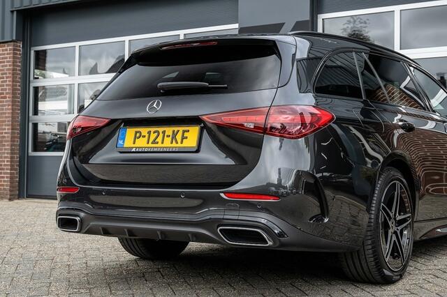 Mercedes-Benz C-KLASSE 180 AMG Line | Panorama | Night Edition | Memory | 360 | Leder | NL-auto |