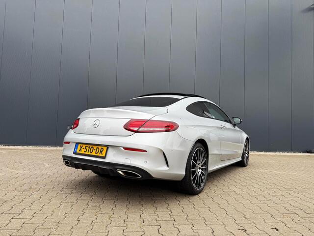 Mercedes-Benz C-KLASSE Coupé 180 AMG line Pano / 360cam / 19 inch Burmester